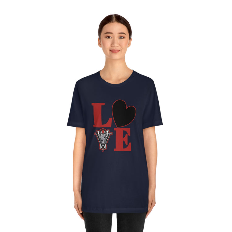 Volturi, Love Short Sleeve Tee (black heart) - Fandom-Made