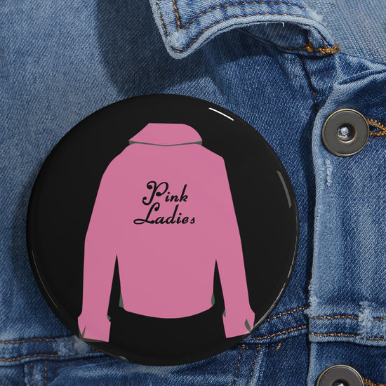 Pink Ladies Jacket Pin - Fandom-Made