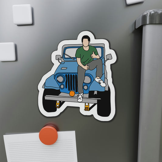 Stiles Stilinski and Jeep Magnets - Fandom-Made