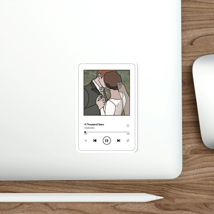 iPod, Twilight Wedding Die-Cut Sticker - Fandom-Made