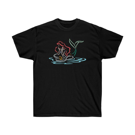 Ariel Daydreaming Cotton Tee - Fandom-Made