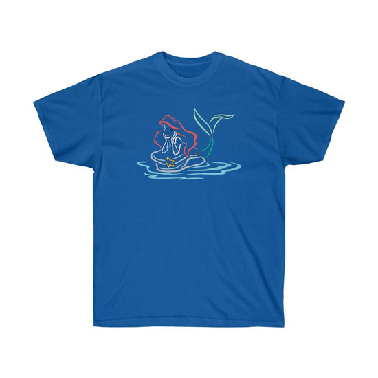 Ariel Daydreaming Cotton Tee - Fandom-Made