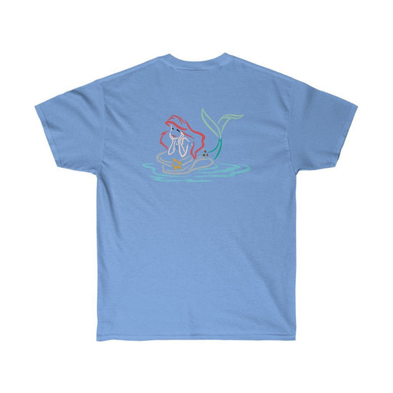 Ariel Daydreaming Cotton Tee - Fandom-Made