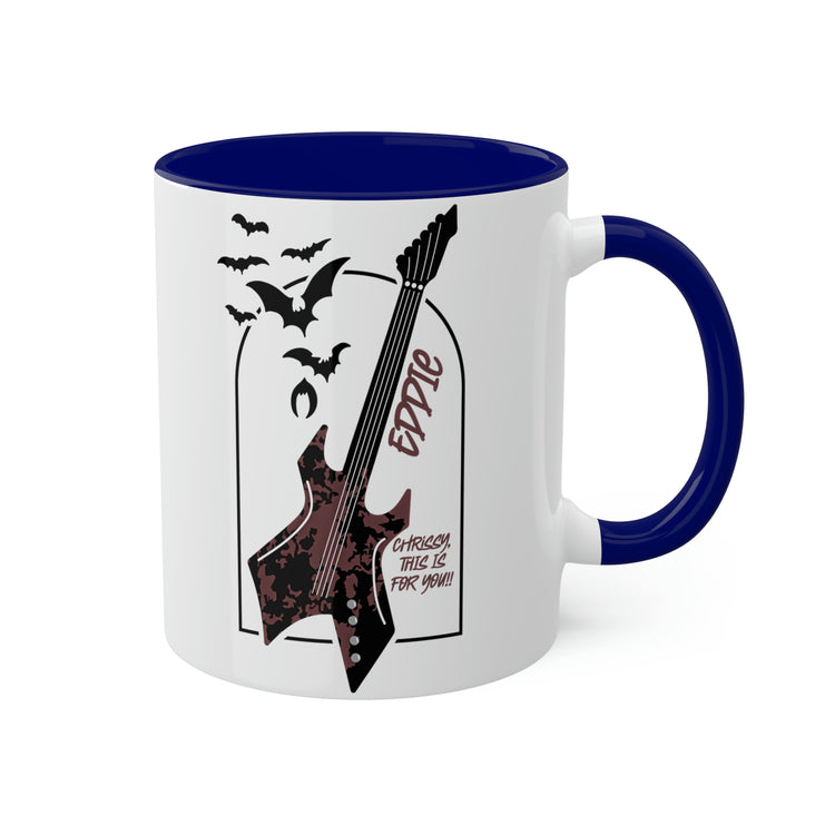 Eddie Munson Guitar Colorful Mug - Fandom-Made