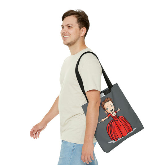 Claire Fraser Red Dress Tote Bag - Fandom-Made