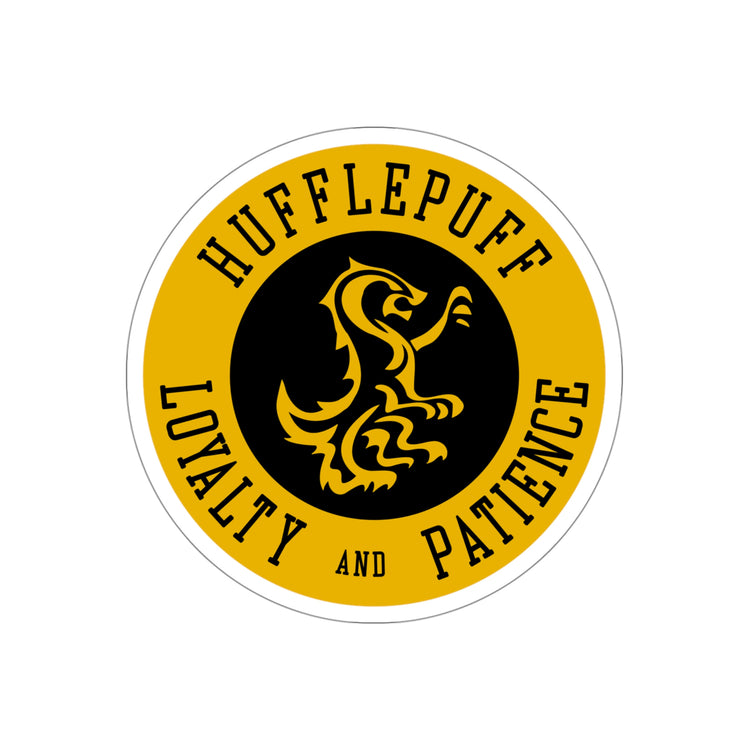 Hufflepuff Attributes Die-Cut Sticker - Fandom-Made