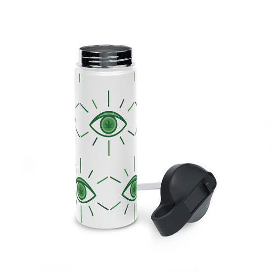 Pot Leaf Third Eye Water Bottle - Fandom-Made