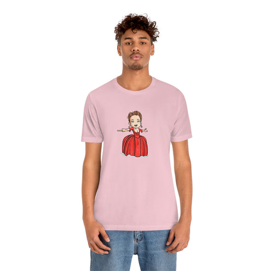 Claire Fraser T-Shirt (red dress) - Fandom-Made