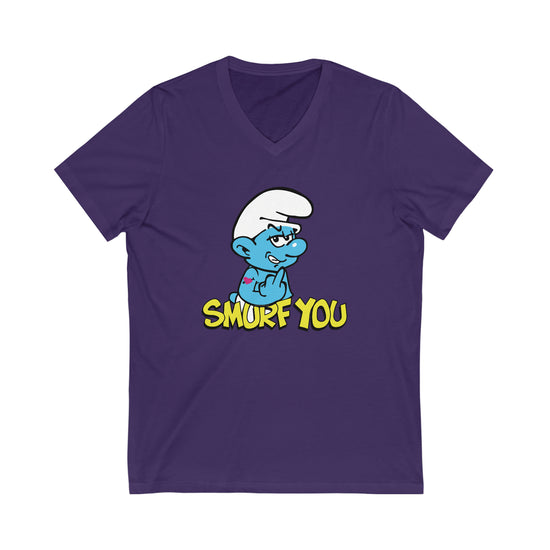 The Smurfs, Smurf You V-Neck Tee - Fandom-Made