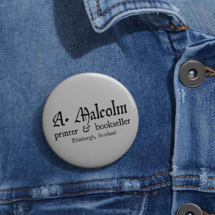 A. Malcolm Printer Button - Fandom-Made