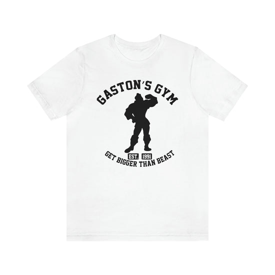 Gaston's Gym Short Sleeve Tee - Fandom-Made