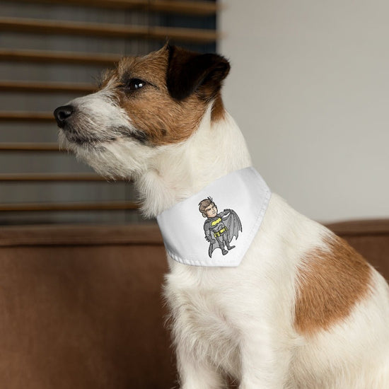 Battinson (no mask) Pet Bandana Collar - Fandom-Made