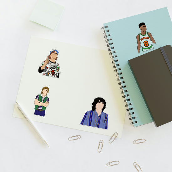 Stranger Things Sticker Sheets (guys) - Fandom-Made