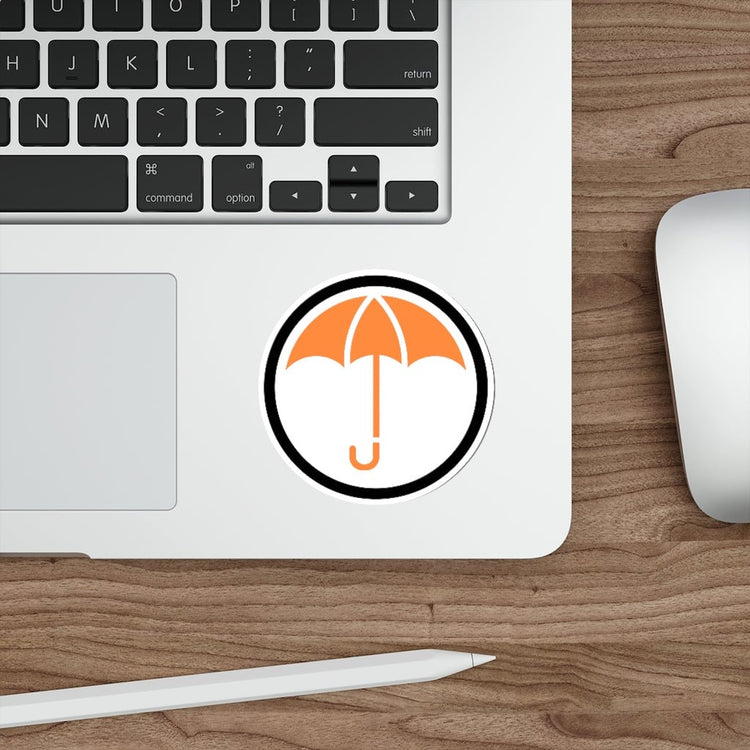 Ben Hargreeves Orange Umbrella Die-Cut Stickers - Fandom-Made