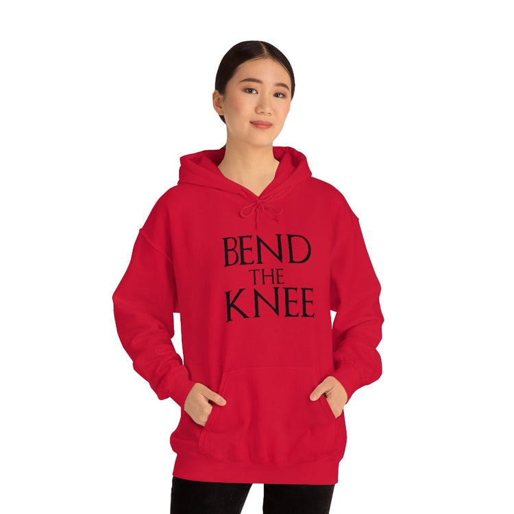Bend the Knee Hooded Sweatshirt - Fandom-Made