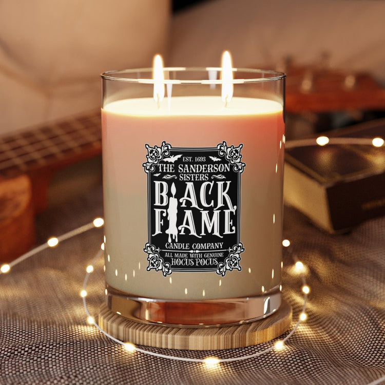 Black Flame Scented Candle - Fandom-Made