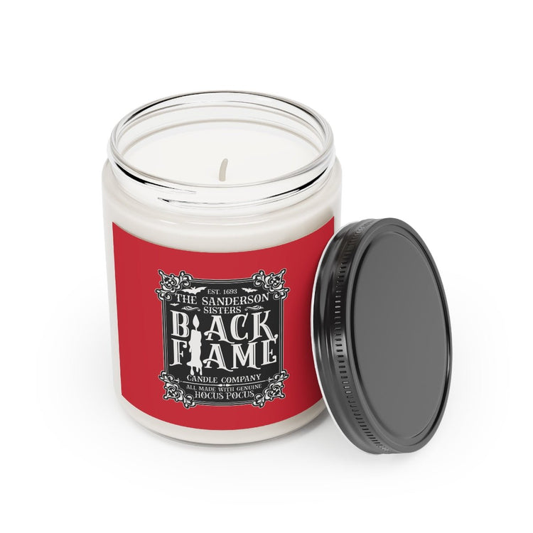 Black Flame Scented Candle, 9oz - Fandom-Made