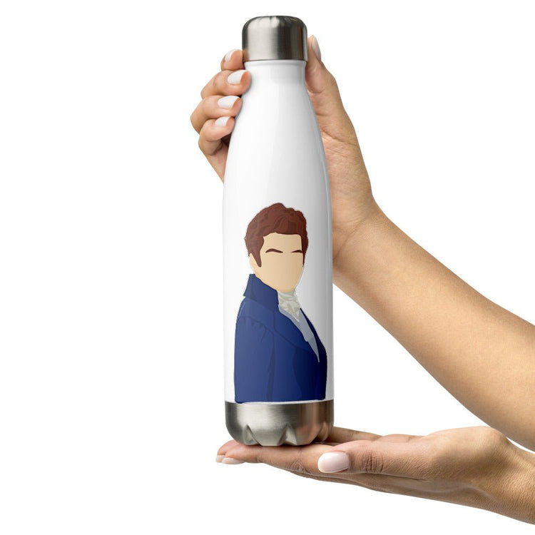 Bridgerton Inspired Stainless Steel Water Bottle - Colin (minimal) - Fandom-Made