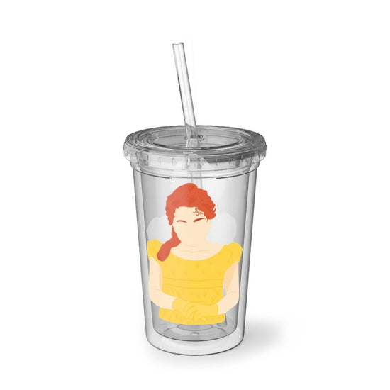 Bridgerton Suave Acrylic Cup - Penelope (yellow) - Fandom-Made