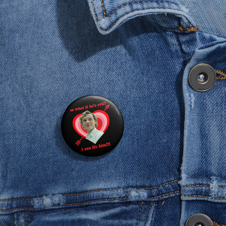 Evil Pin Buttons - Fandom-Made