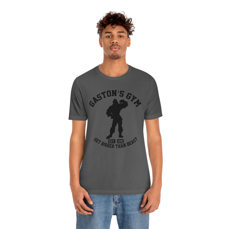 Gaston's Gym Short Sleeve Tee - Fandom-Made