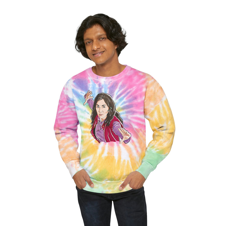 Everything Everywhere All at Once Tie-Dye Sweatshirt - Fandom-Made