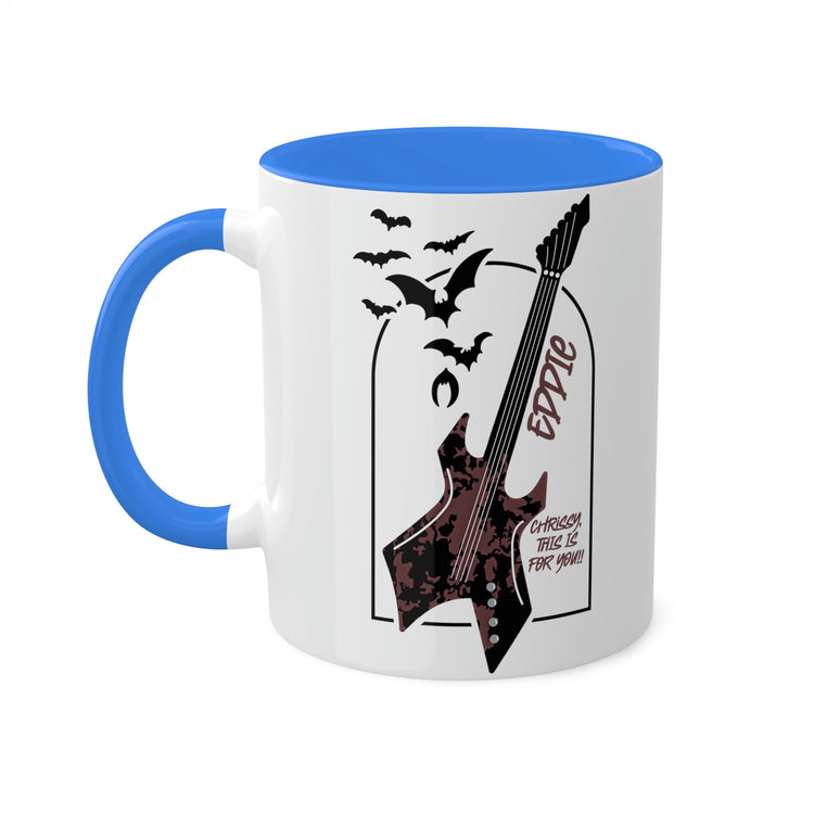 Eddie Munson Guitar Colorful Mug - Fandom-Made