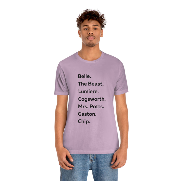 Beauty and the Beast Short Sleeve Tee - Fandom-Made