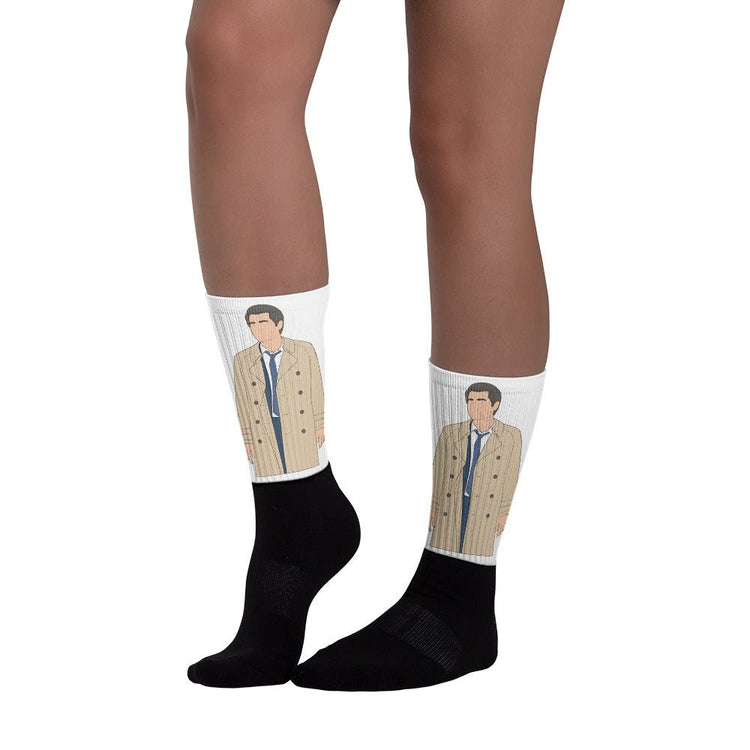 Castiel Socks - Fandom-Made