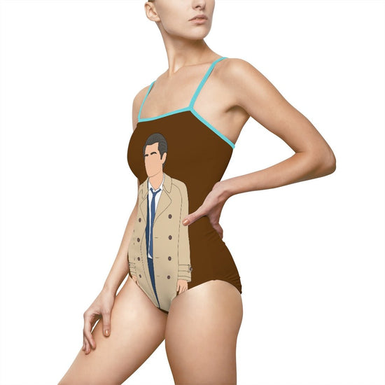 Castiel Women's One-piece Swimsuit - Fandom-Made