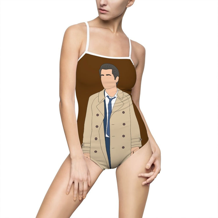 Castiel Women's One-piece Swimsuit - Fandom-Made