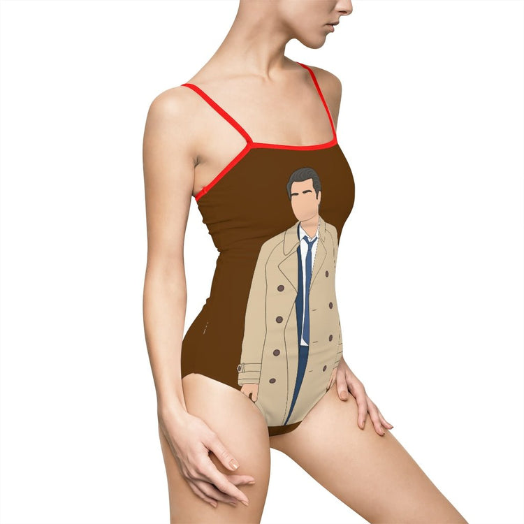 Castiel Women's One-piece Swimsuit - Fandom-Made