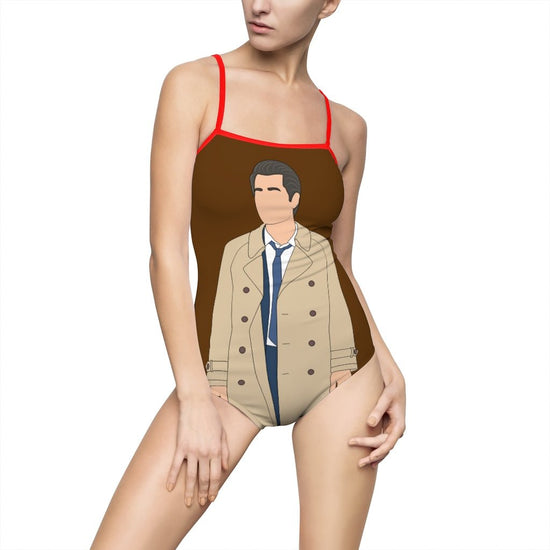 Castiel Women's One-piece Swimsuit - Fandom-Made