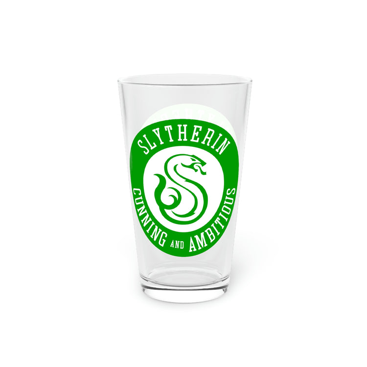 Slytherin Attributes Pint Glass - Fandom-Made
