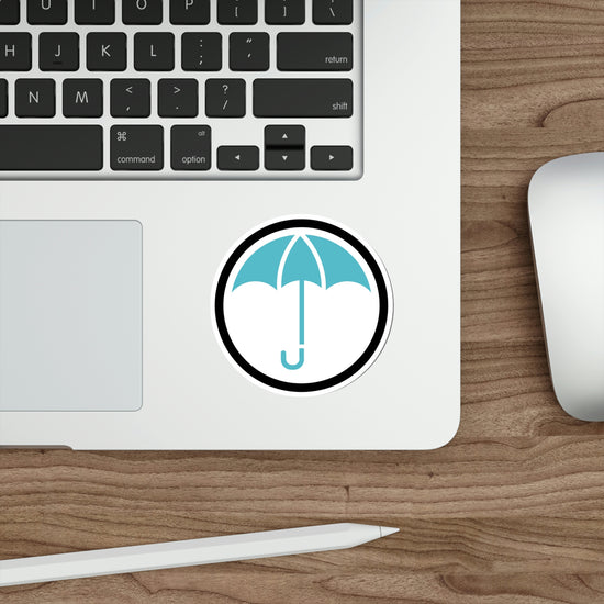 Five Blue Umbrella Die-Cut Sticker - Fandom-Made