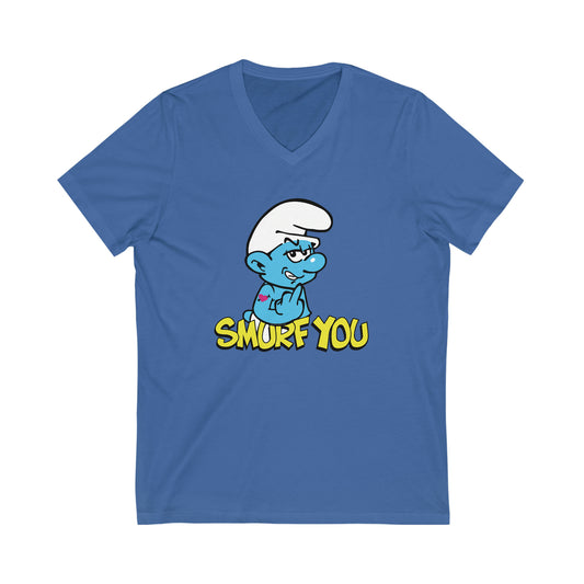 The Smurfs, Smurf You V-Neck Tee - Fandom-Made