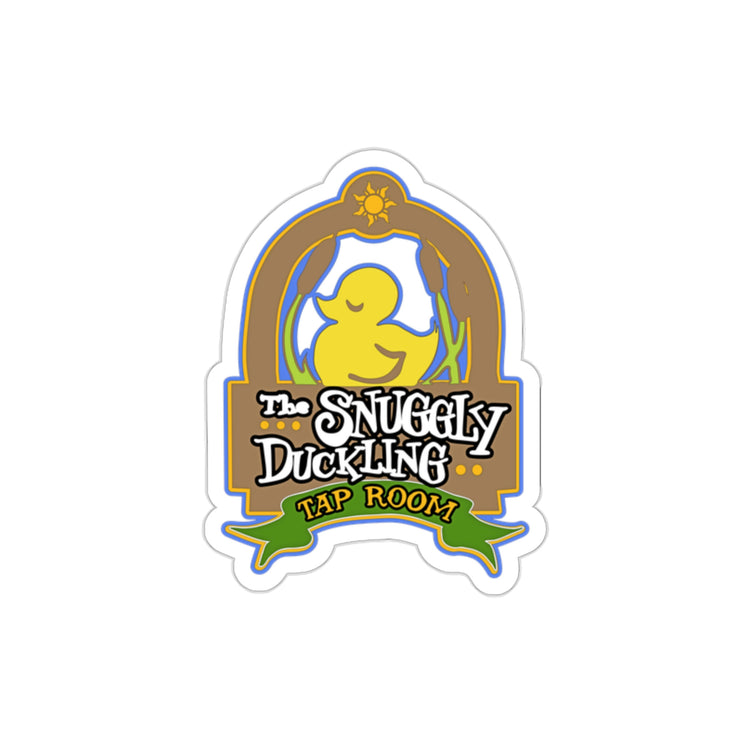 Snuggly Duckling Die-Cut Sticker - Fandom-Made