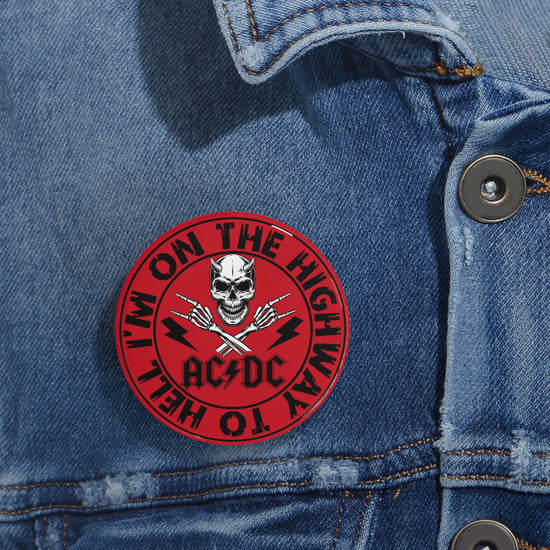 Highway To Hell Pin - Fandom-Made