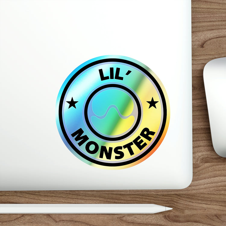 Lil Monster Holographic Die-cut Sticker - Fandom-Made
