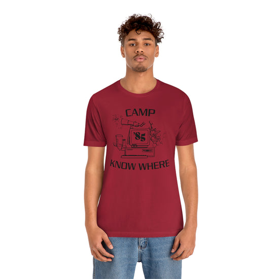 Camp Know Where Short Sleeve Tee - Fandom-Made