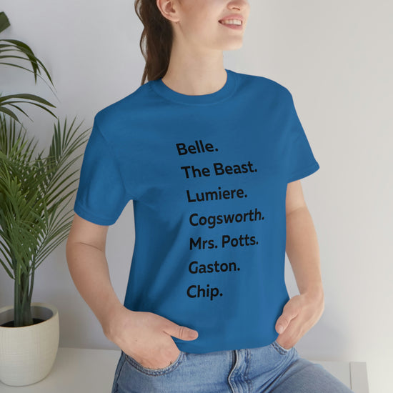 Beauty and the Beast Short Sleeve Tee - Fandom-Made