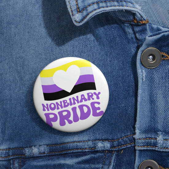 Non-Binary Pride Pin - Fandom-Made