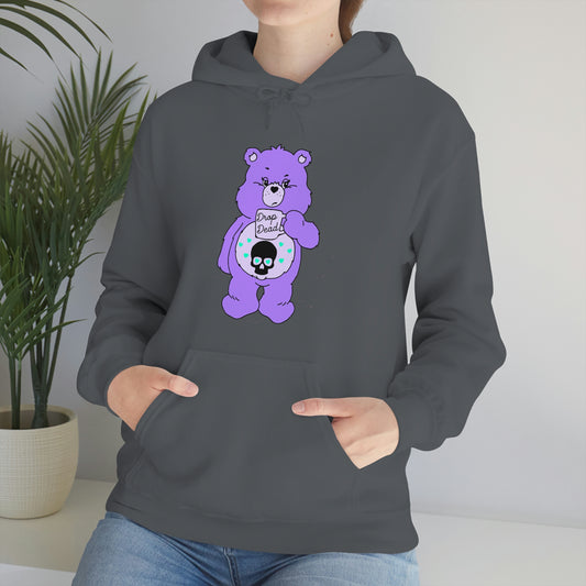 Drop Dead Care Bear Hoodie - Fandom-Made