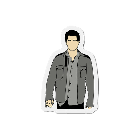 Derek Hale Die-Cut Magnets - Fandom-Made