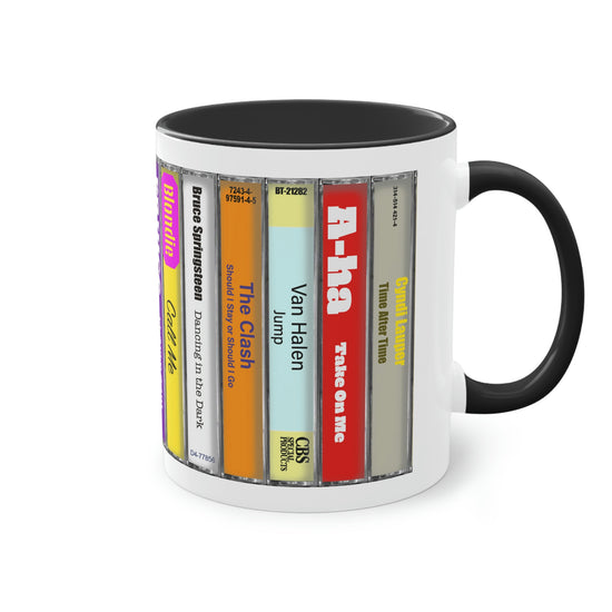 80s Music Icons Coffee Mug, 11oz - Fandom-Made