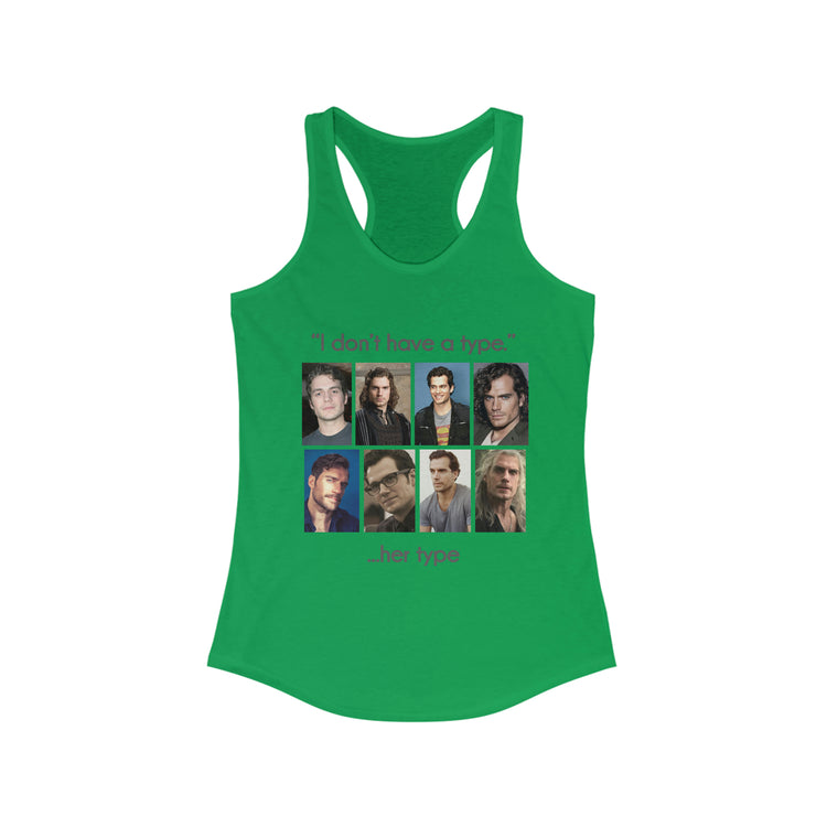 Henry Cavill Women's Tank (I Don't Have a Type) - Fandom-Made