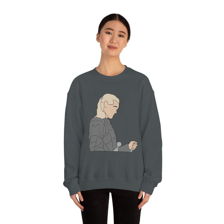 Daemon Targaryen Crewneck Sweatshirt - Fandom-Made