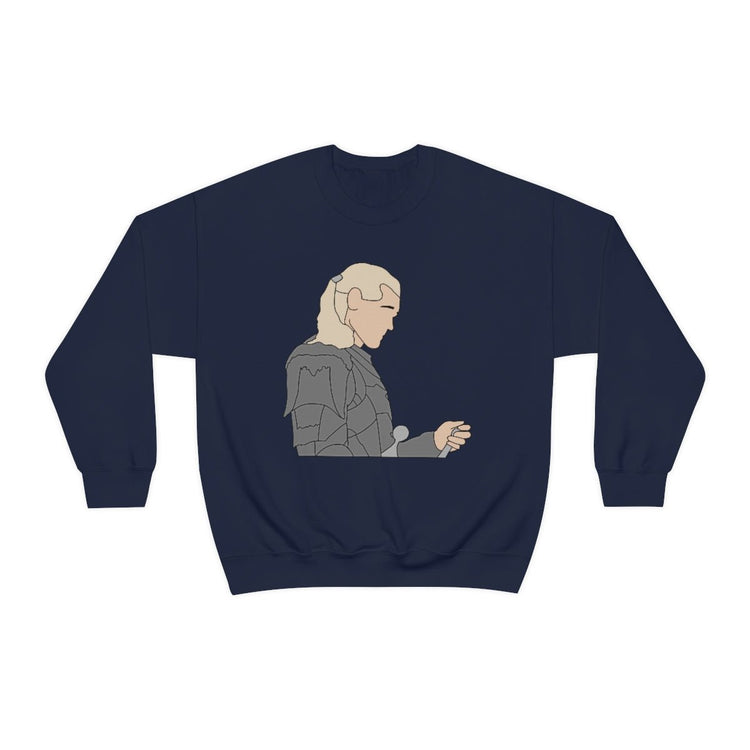 Daemon Targaryen Crewneck Sweatshirt - Fandom-Made