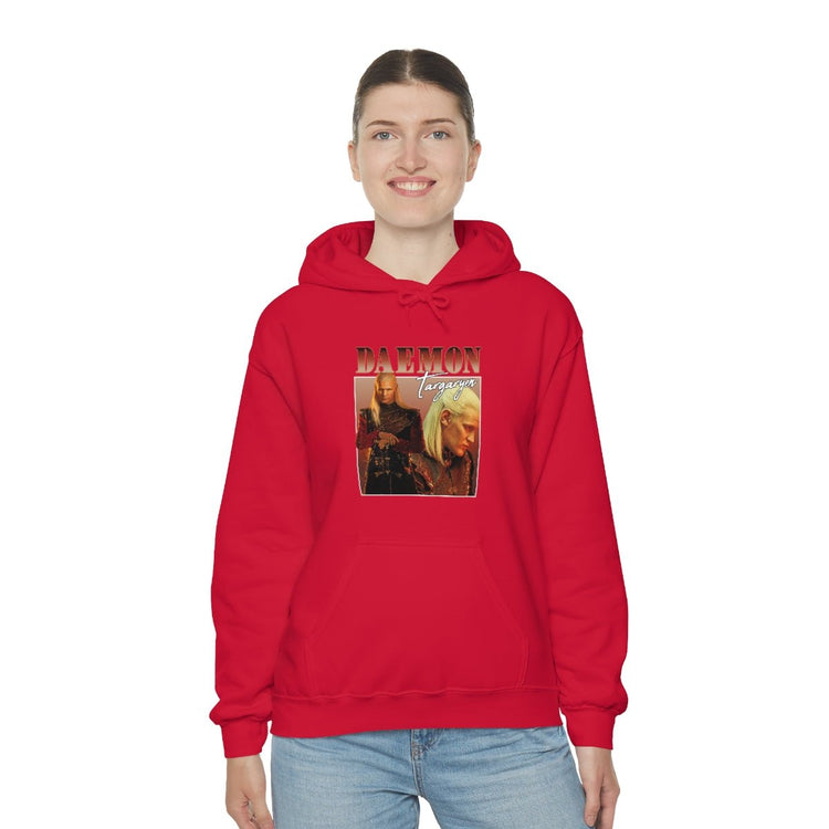 Daemon Targaryen Hooded Sweatshirt (retro) - Fandom-Made