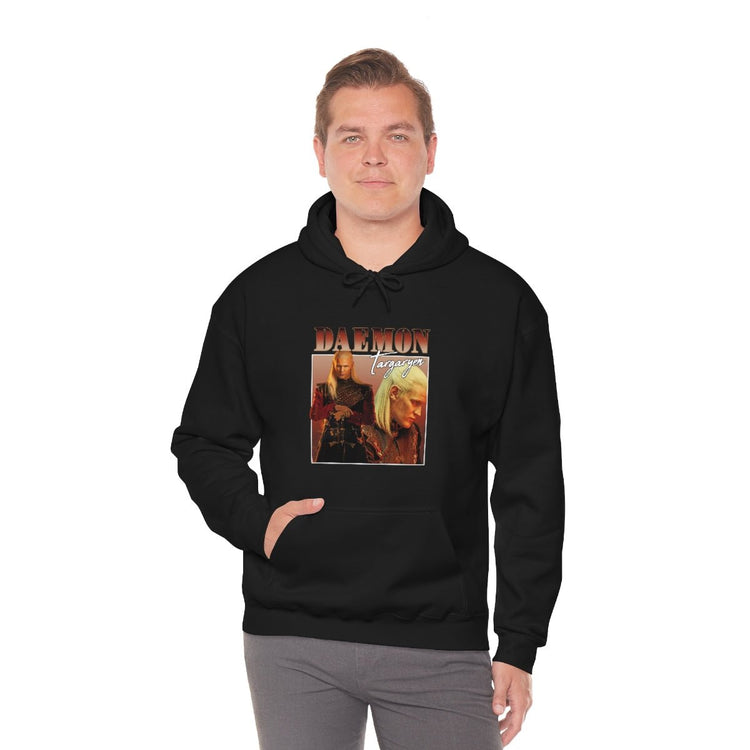 Daemon Targaryen Hooded Sweatshirt (retro) - Fandom-Made